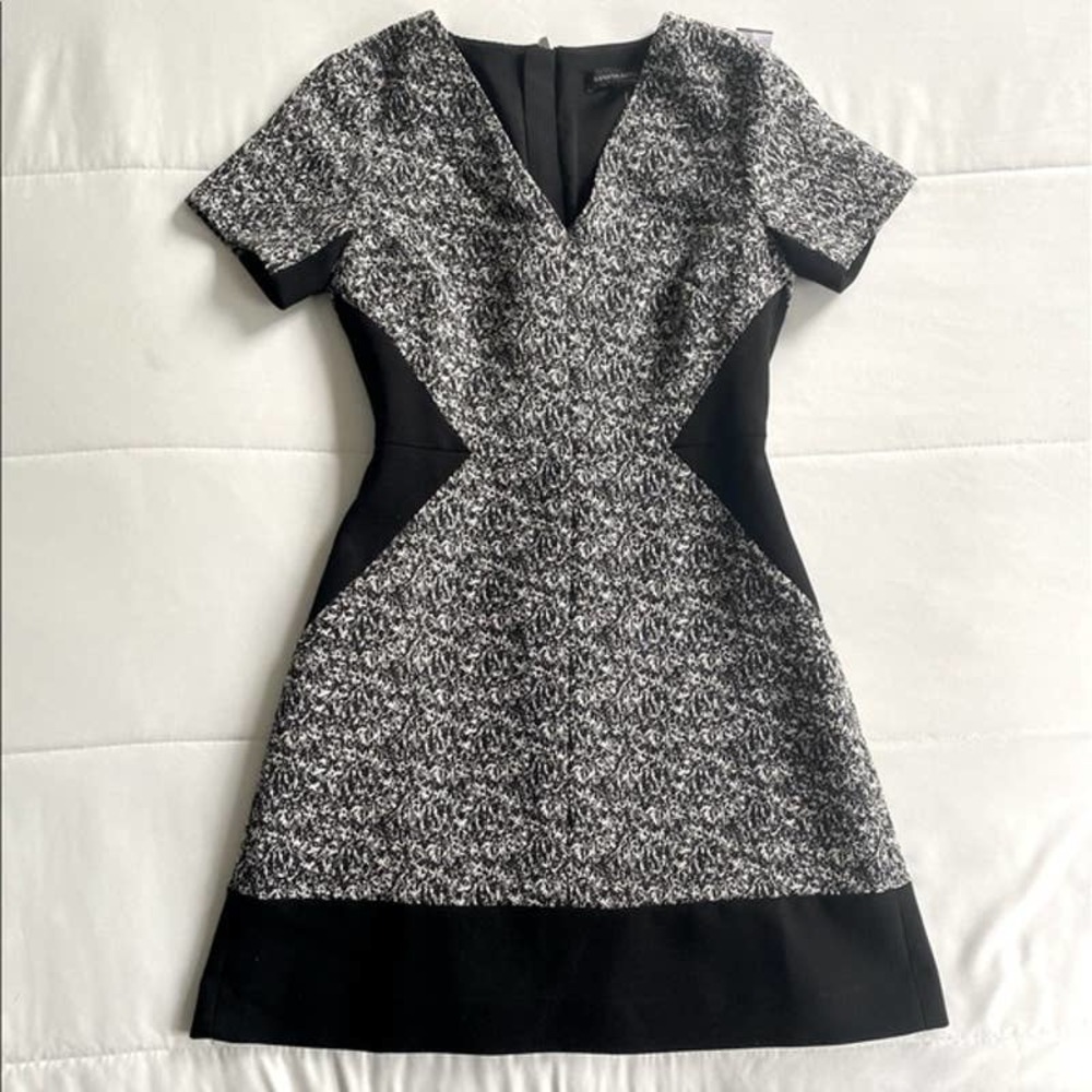 Banana Republic Black Gray Mark Contour 0 Petite